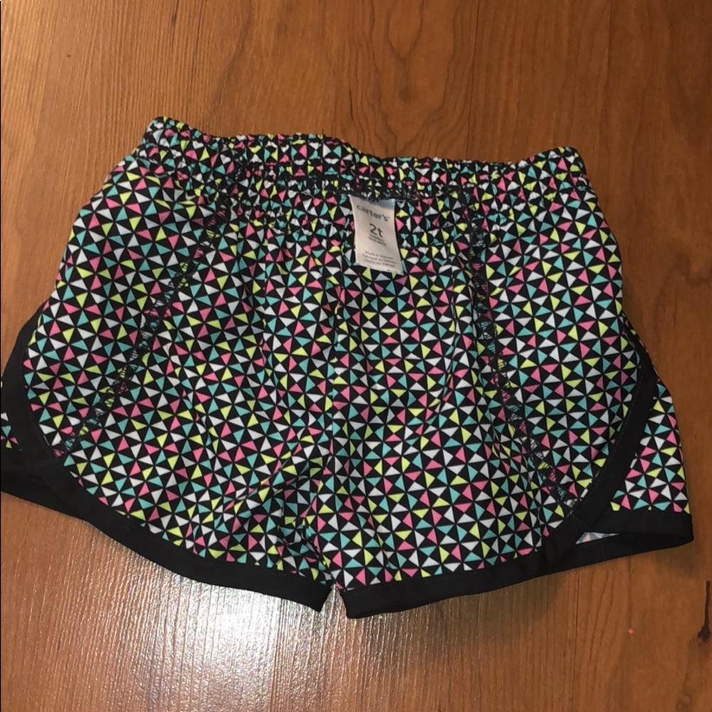 Carters 2T colorful shorts